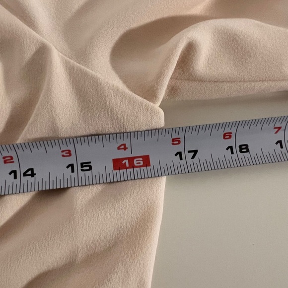 134. NWOT Calvin Klein pale peach / blush 3/4 sleeve dress sz US 10 - Picture 8 of 9